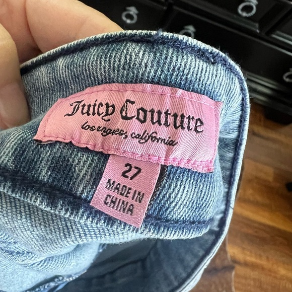 NWT Juicy Couture Denim Skirt 27 - Picture 5 of 9